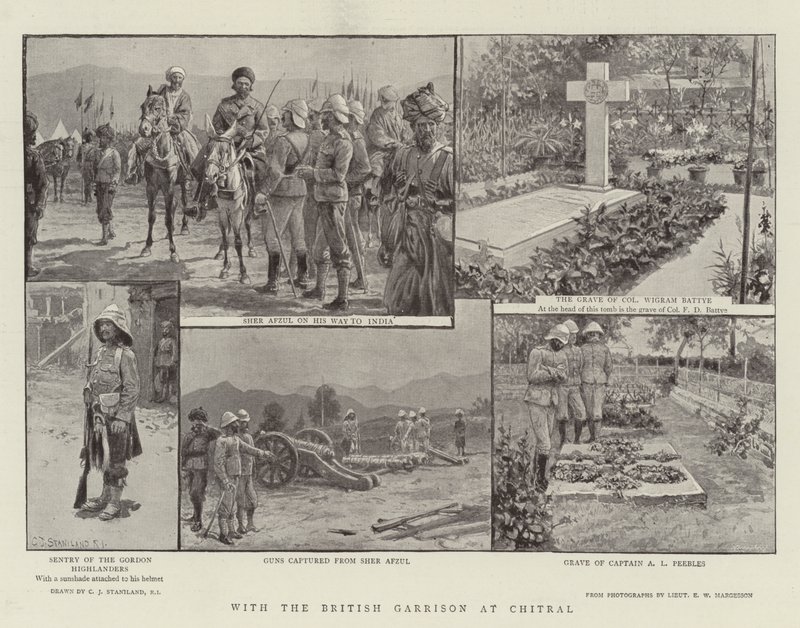 Med den brittiska garnisonen i Chitral av Charles J. Staniland
