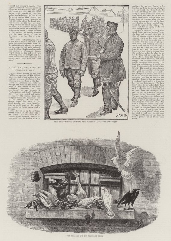 Convict Life på Wormwood Scrubs Prison av Charles Paul Renouard