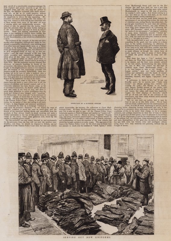 Skisser vid London Police-Courts av Charles Paul Renouard
