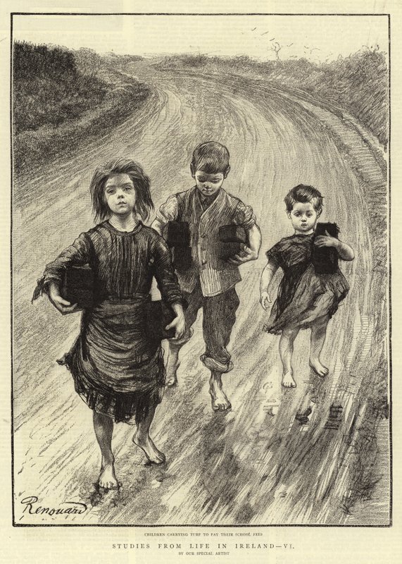 Studier från Life in Ireland, VI av Charles Paul Renouard