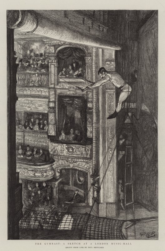 Gymnasten, en sketch i en London Music-Hall av Charles Paul Renouard