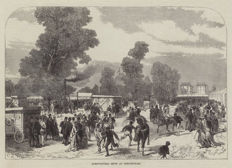 Jordbruksutställning i Cheltenham av Sir John Charles Robinson