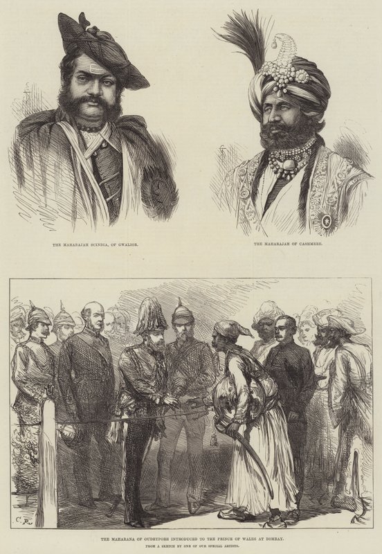 Kungligt besök i Indien av Sir John Charles Robinson