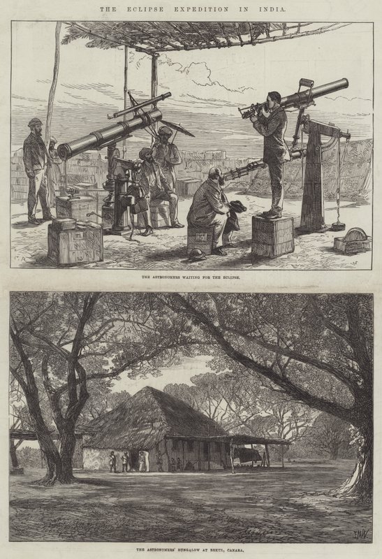 Eclipse Expeditionen i Indien av Sir John Charles Robinson