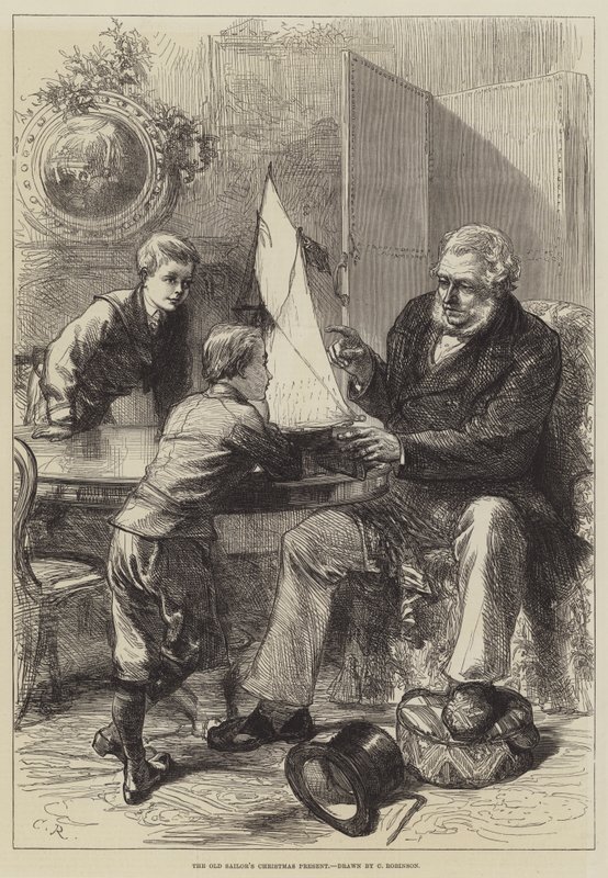 Den gamle sjömannens julklapp av Sir John Charles Robinson