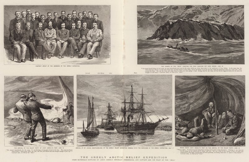 The Greely Arctic Relief Expedition av Charles William Wyllie