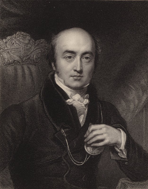 Sir Thomas Lawrence (gravyr) av Charles (after) Landseer