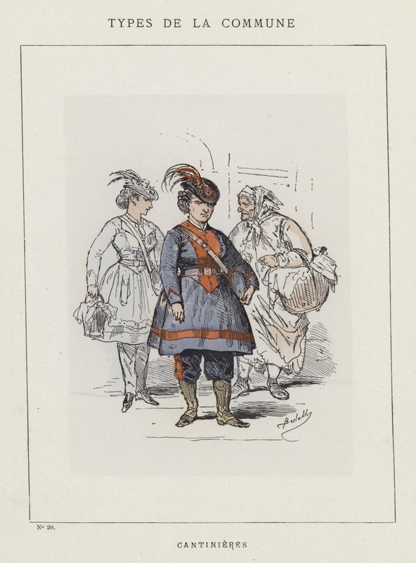 Cantinieres av Charles Albert d Arnoux Bertall