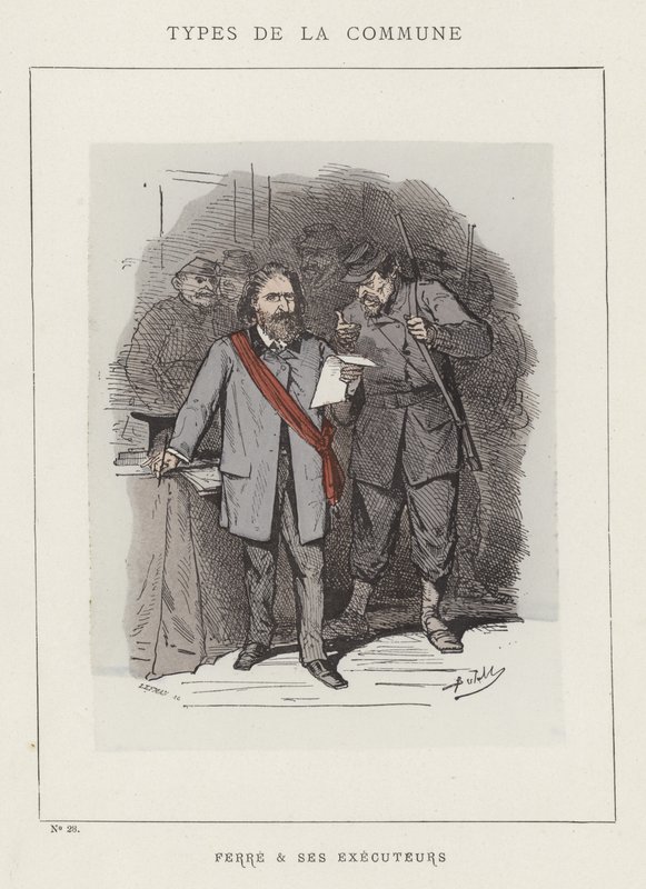 Ferre och Ses Executeurs av Charles Albert d Arnoux Bertall