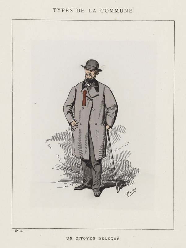 En medborgardelegat av Charles Albert d Arnoux Bertall