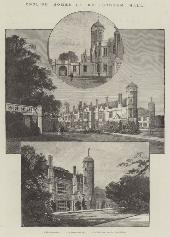 Cobham Hall av Charles Auguste Loye