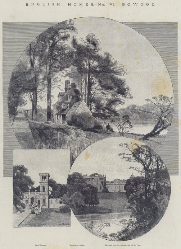 English Homes, Bowood av Charles Auguste Loye