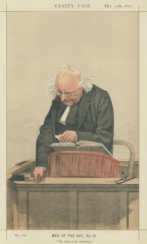 Pastor Thomas Binney av Charles Auguste Loye