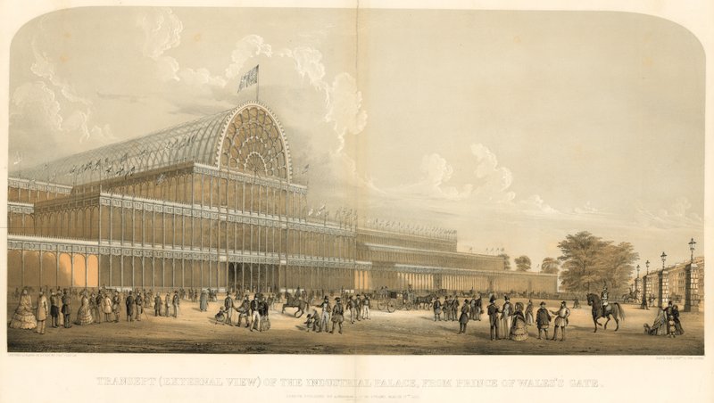 Crystal Palace; den stora utställningen 1851 av Charles Burton