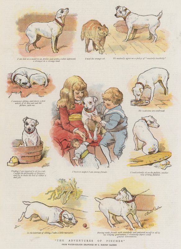 Pinchers äventyr av Charles Burton