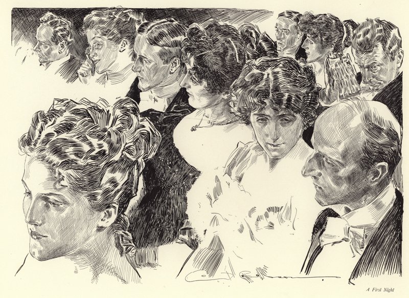 En första natt av Charles Dana Gibson
