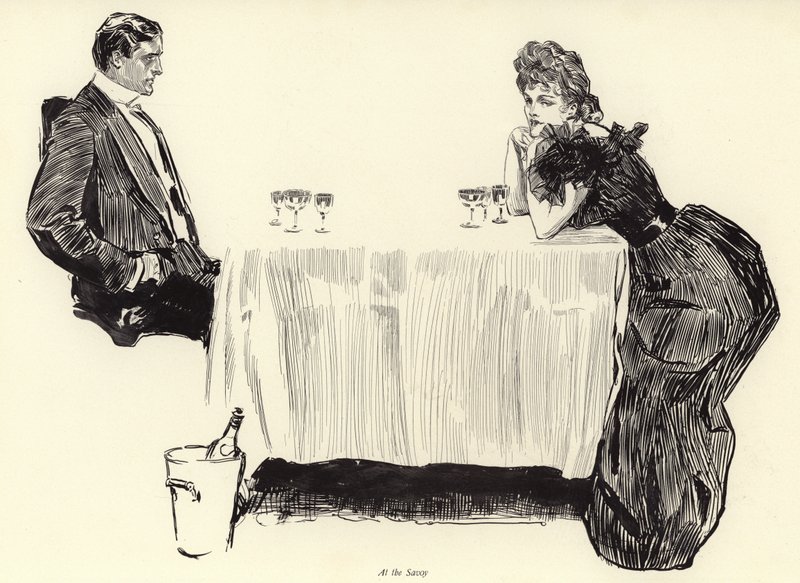 På Savoyen av Charles Dana Gibson