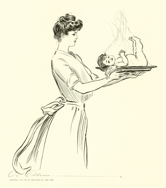 Vardagsmänniskor av Charles Dana Gibson