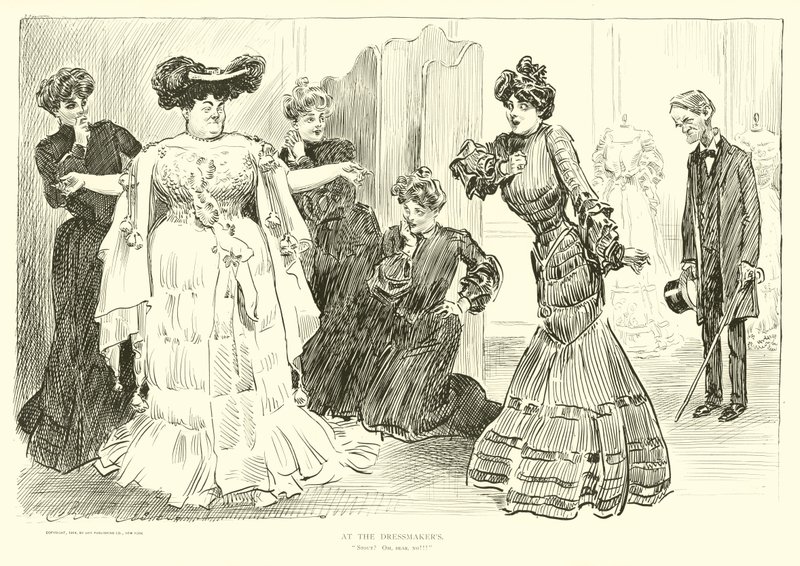 Vardagsmänniskor av Charles Dana Gibson