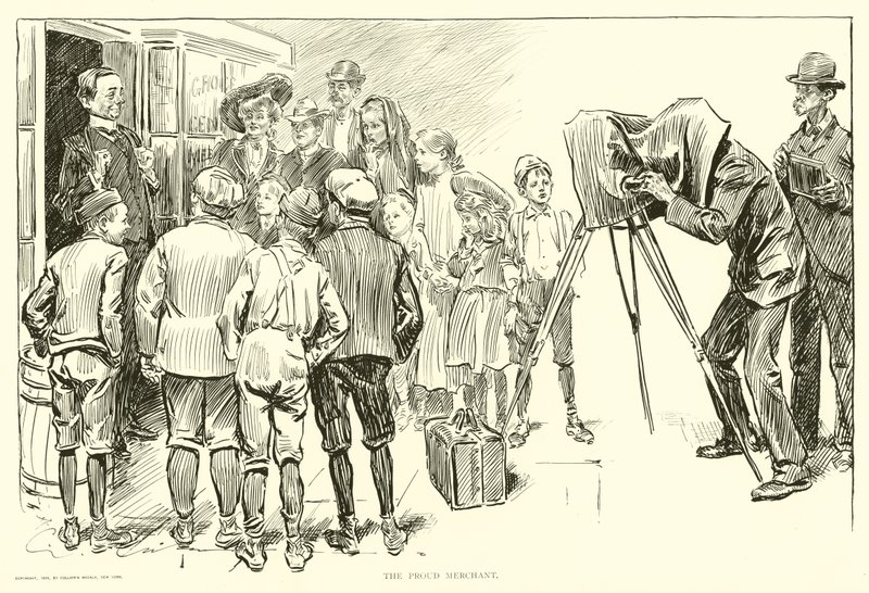 Vardagsmänniskor av Charles Dana Gibson