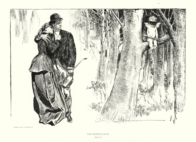 The Highwayman (litografi) av Charles Dana Gibson
