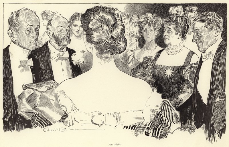 Din värdinna av Charles Dana Gibson