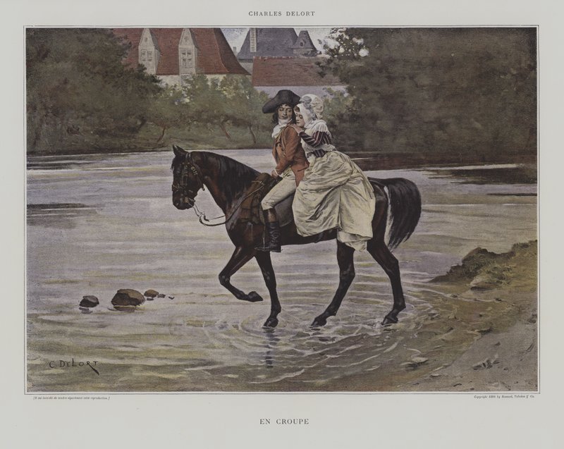 Bakom av Charles Edouard Delort