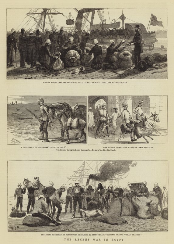 Det senaste kriget i Egypten av Charles J. Staniland
