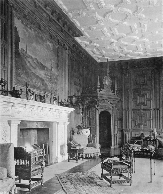 Broughton Castle: The Drawing Room av Charles Latham