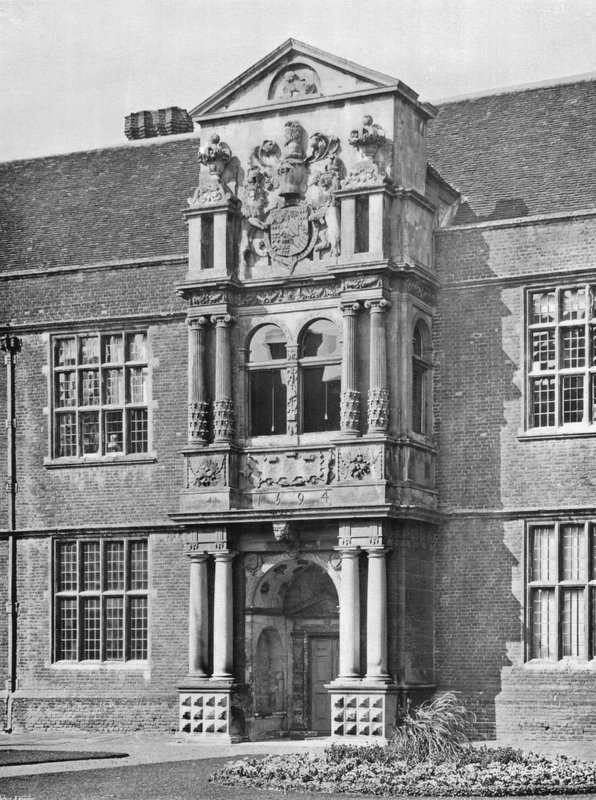 De Wittes Porch i Cobham, Kent av Charles Latham