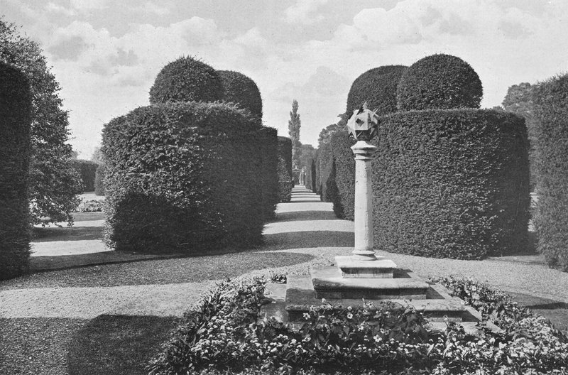 Heslington Hall: Shapely Topiary Work av Charles Latham