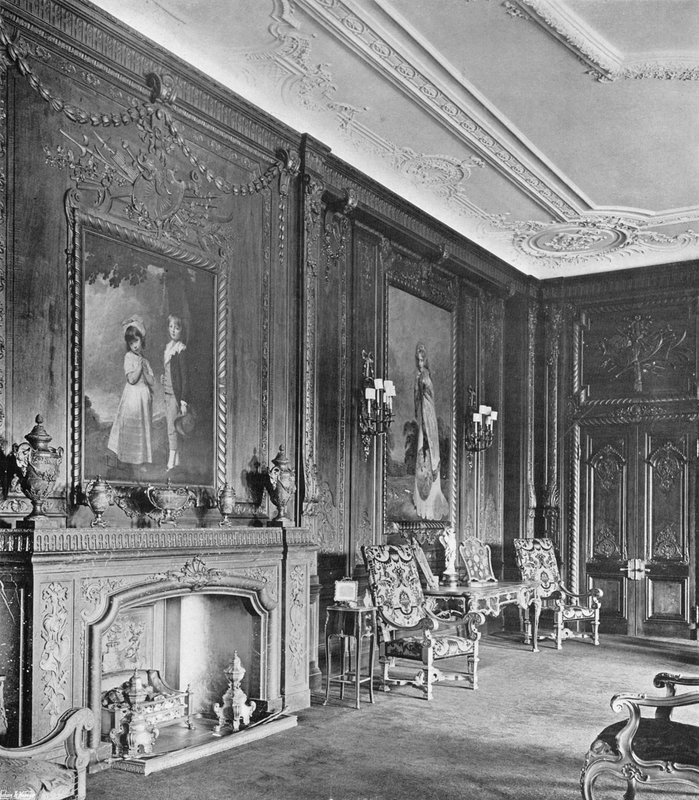 Knowsley Hall: The Oak Drawing-Room av Charles Latham