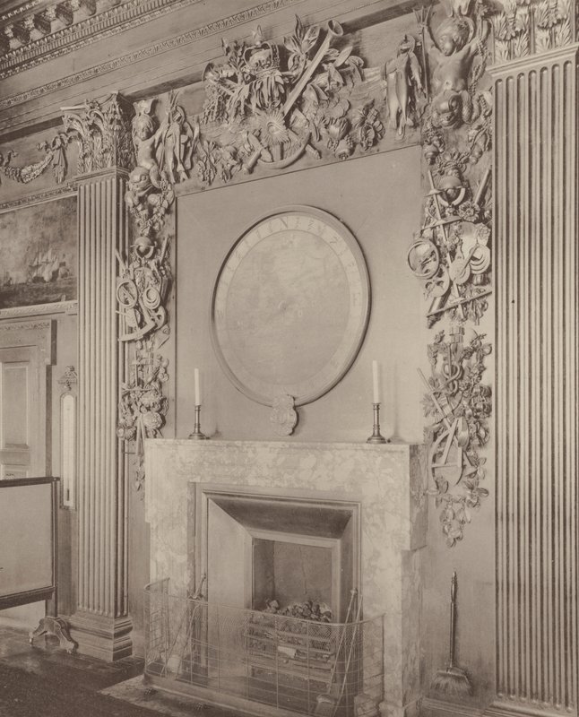 The Admiralty, Whitehall, Board Room Chimney Piece  av Charles Latham