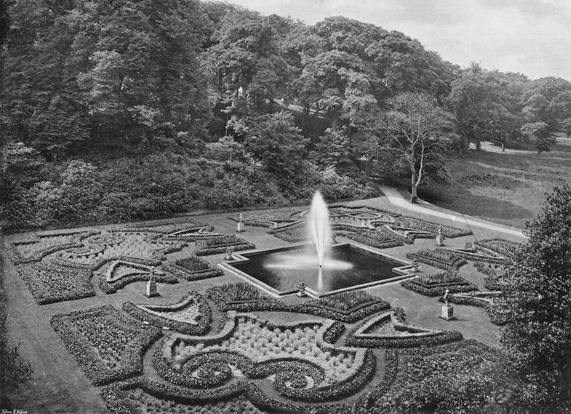 Fontänträdgården av Charles Latham