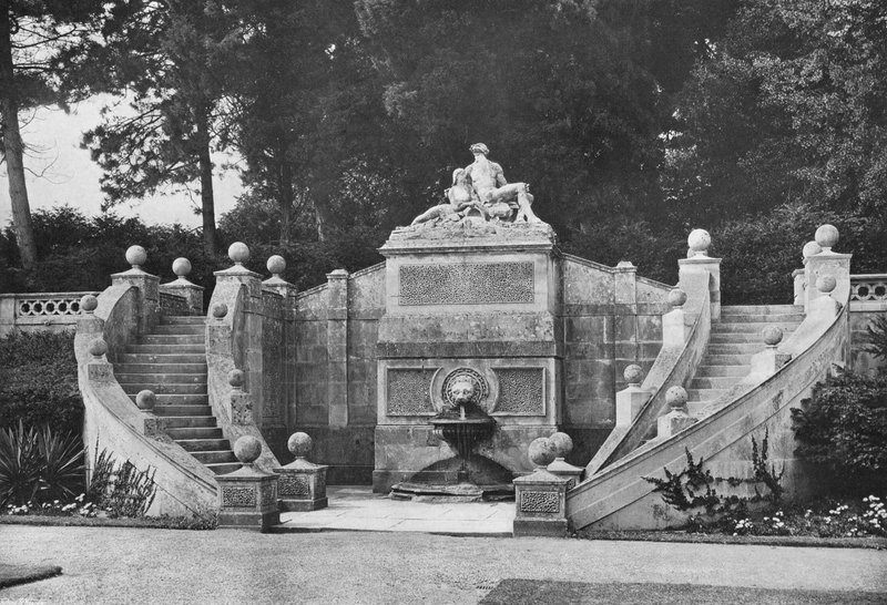 Fontänen av Neptunustrappan av Charles Latham