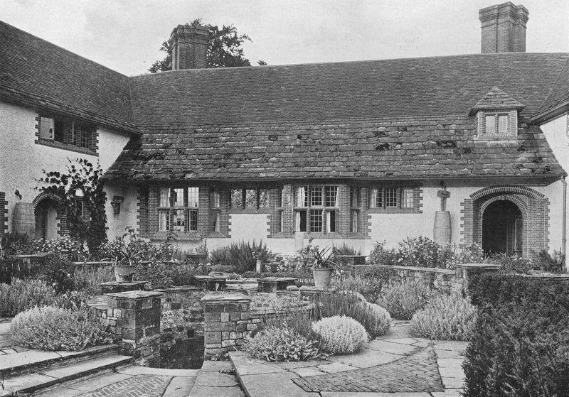 Trädgårdsgården av Charles Latham