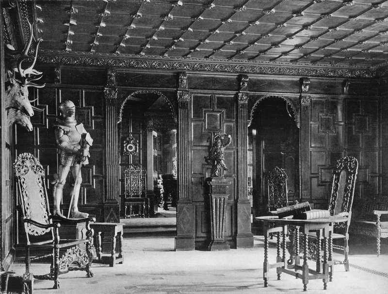 The Hall Screen, datum 1570 av Charles Latham
