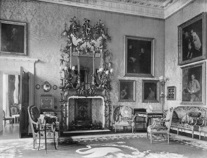 Svanens indragningsrum av Charles Latham