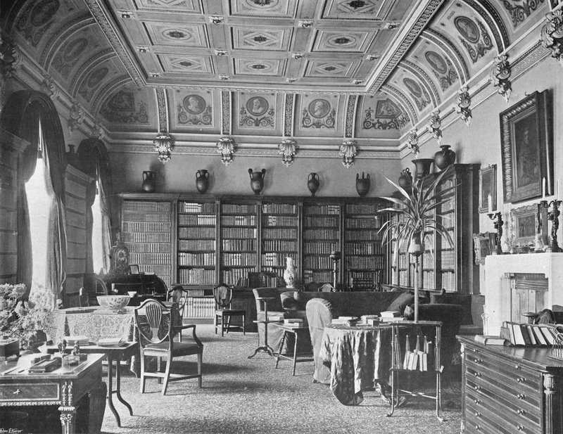 Västra biblioteket av Charles Latham