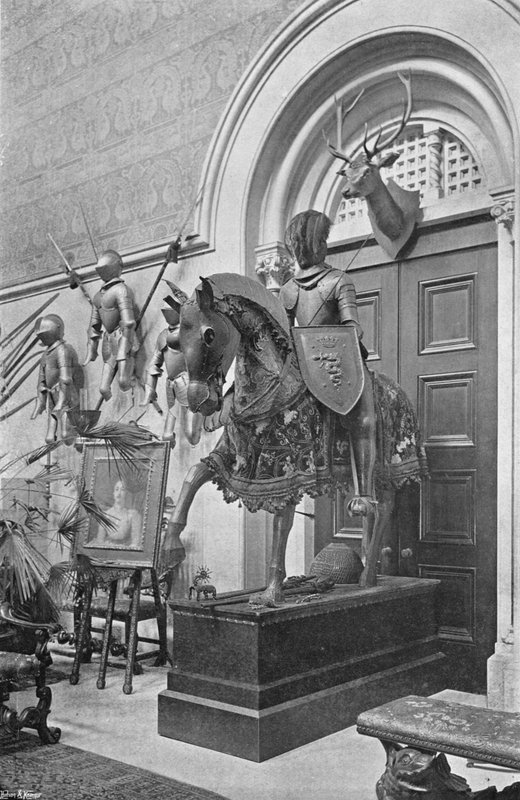 Visconti Plate Armor i hallen av Charles Latham