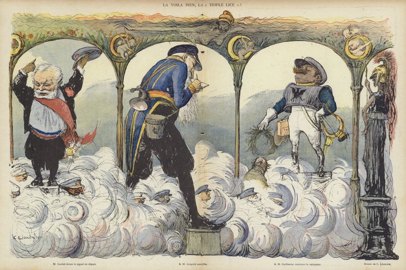 Illustration för Le Rire av Charles Leandre