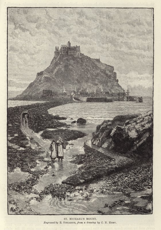 St Michaels berg av Charles Napier Hemy