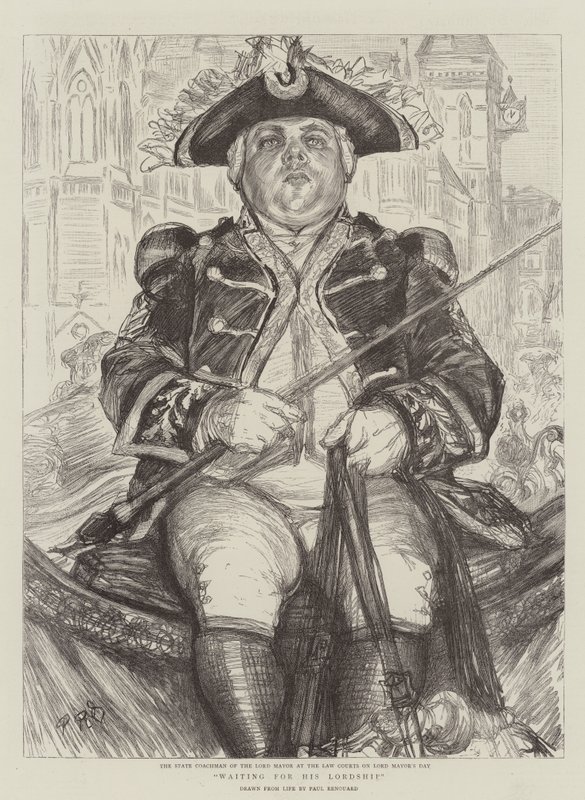 Väntar på Hans Herravälde av Charles Paul Renouard