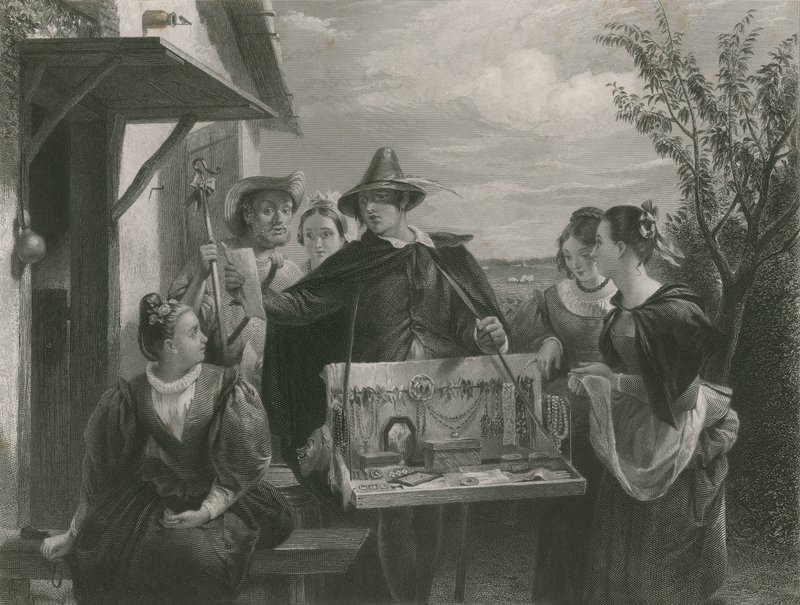 Autolycus, Vinterns berättelse av Charles Robert Leslie