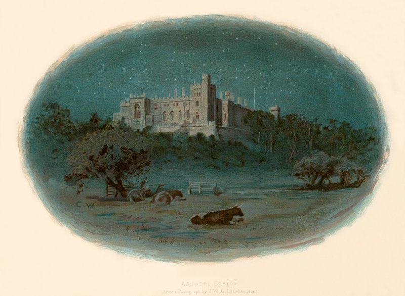 Arundel slott av Charles Wilkinson