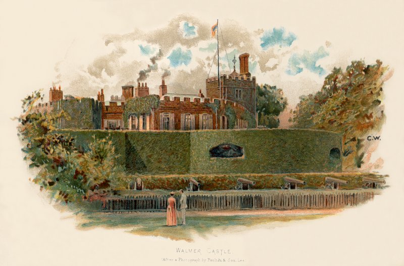 Walmer Castleswed av Charles Wilkinson