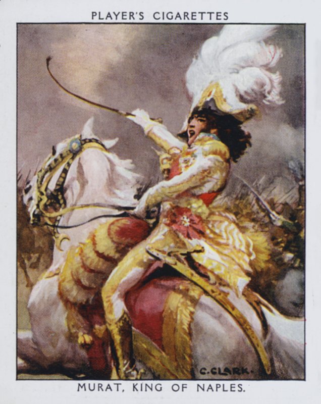 Murat, kung av Neapel (färg litho) av Christopher (after) Clark