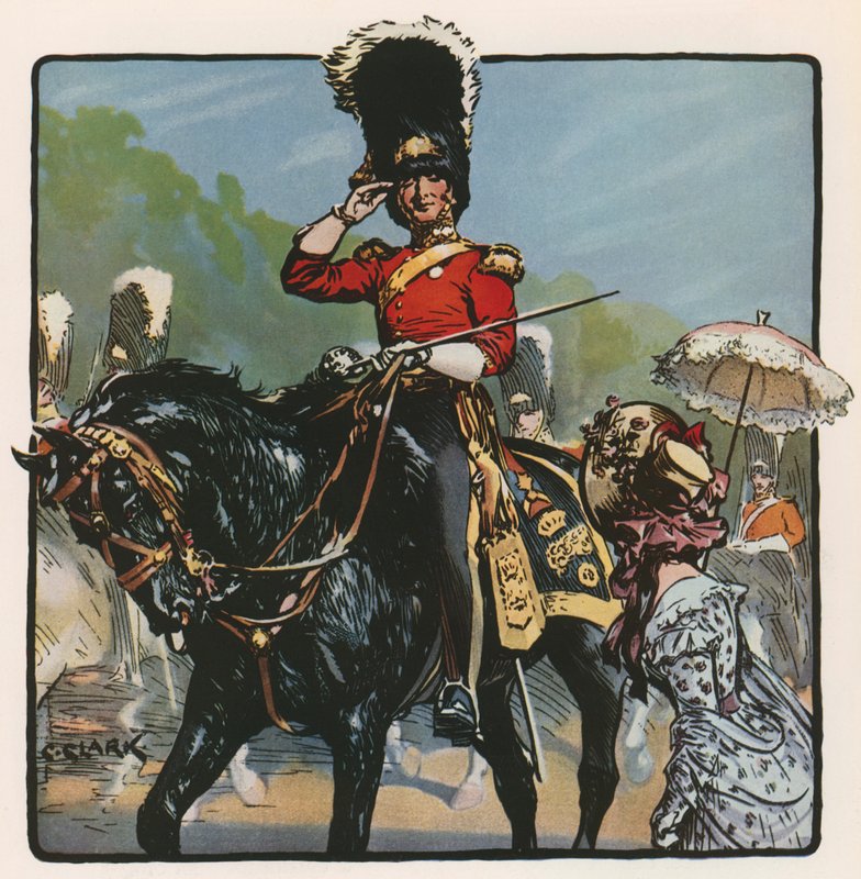 The Grays (färg litho) av Christopher (after) Clark