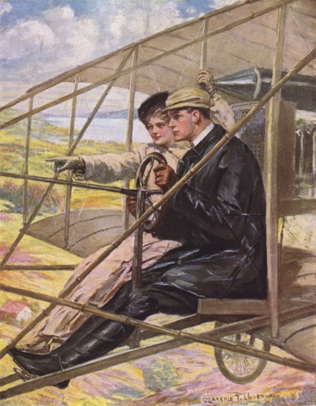 Kärlek på vingar av Clarence F. Underwood