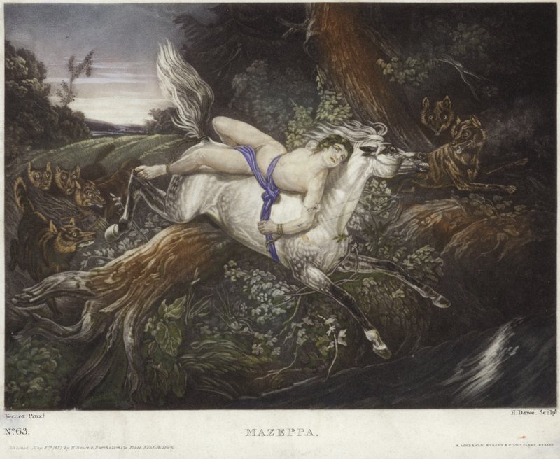 Mazeppa av Claude Joseph Vernet av Claude Joseph Vernet